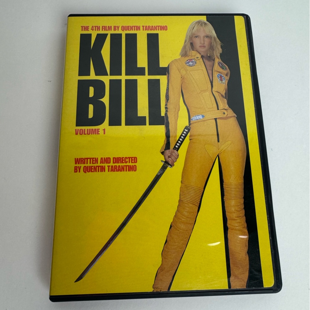 LAST CHANCE!! Kill Bill Vol 1 | DVD | with Quentin Tarantino Uma Thurman | Used